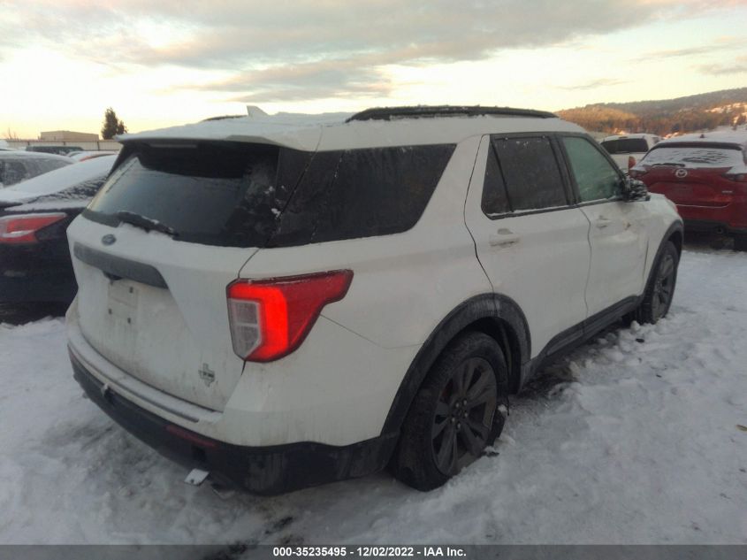 2021 FORD EXPLORER XLT VIN: 1FMSK7DH1MGA82423