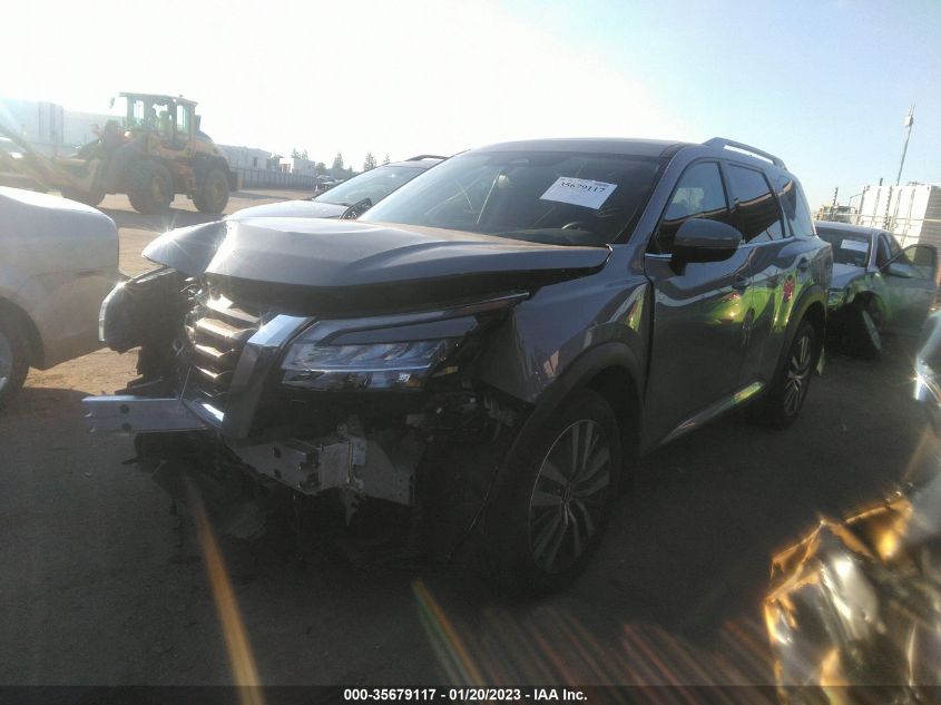 2022 NISSAN PATHFINDER PLATINUM VIN: 5N1DR3DG9NC267994