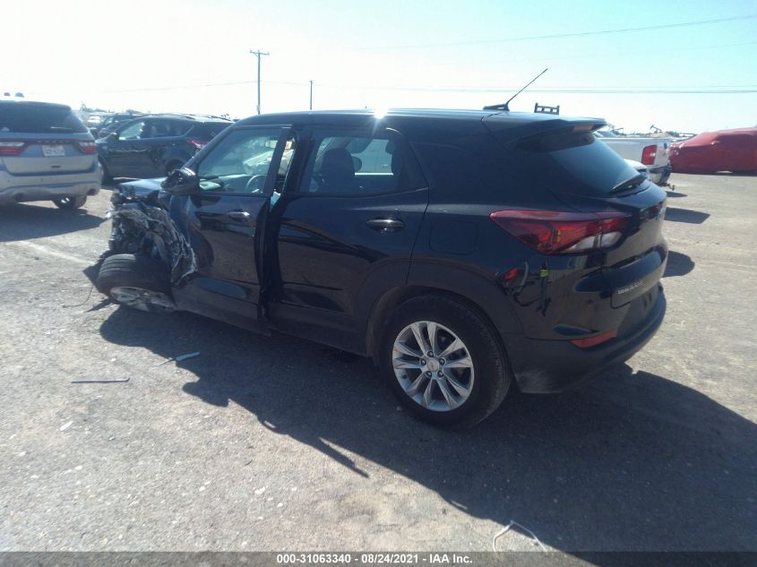 2021 CHEVROLET TRAILBLAZER LS VIN: KL79MMS20MB053242