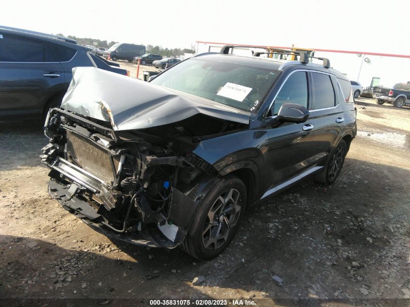 2022 HYUNDAI PALISADE CALLIGRAPHY VIN: KM8R74HE6NU381746