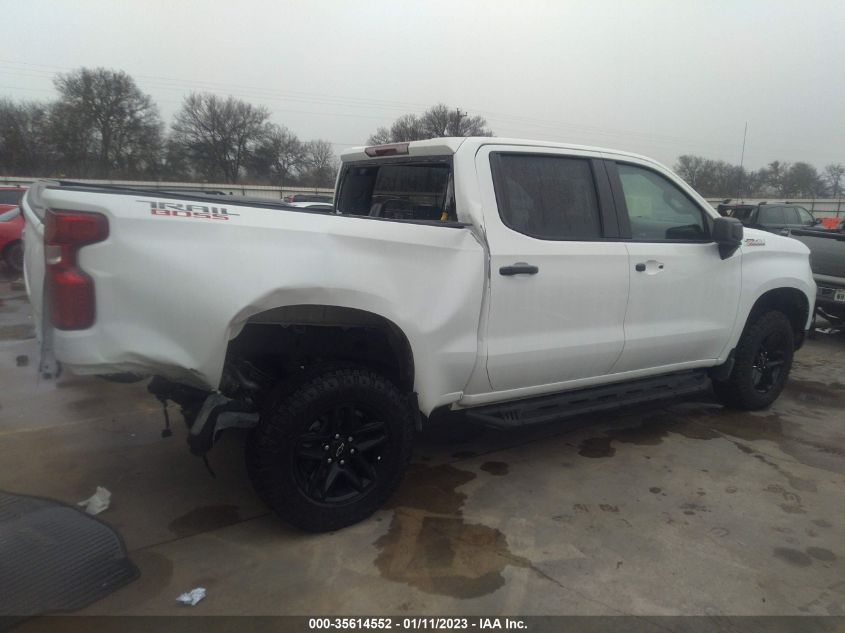 2022 CHEVROLET SILVERADO 1500 CUSTOM TRAIL BOSS VIN: 3GCUDCET4NG645652