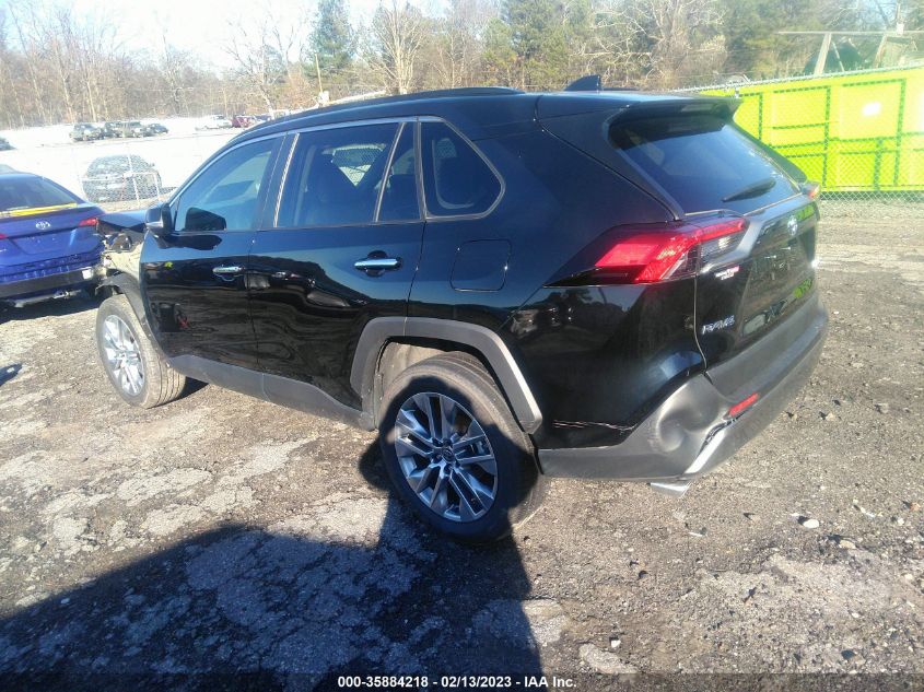 2022 TOYOTA RAV4 LIMITED VIN: 2T3Y1RFV4NC197105