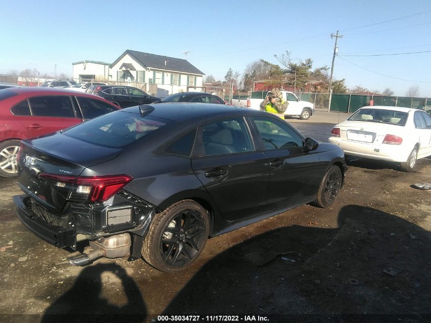 2022 HONDA CIVIC SEDAN SPORT VIN: 2HGFE2F56NH598576