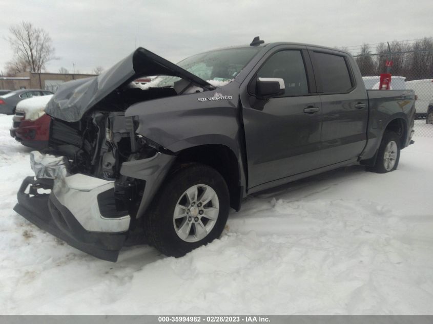 2022 CHEVROLET SILVERADO 1500 LTD LT VIN: 3GCUYDED4NG126572