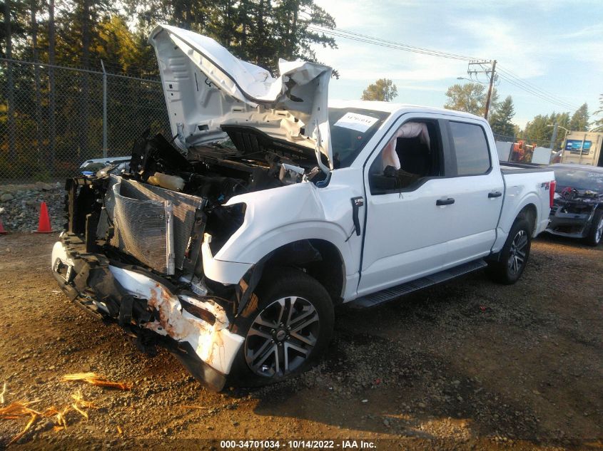 2022 FORD F-150 XL/XLT/LARIAT VIN: 1FTEW1EP7NKD51998