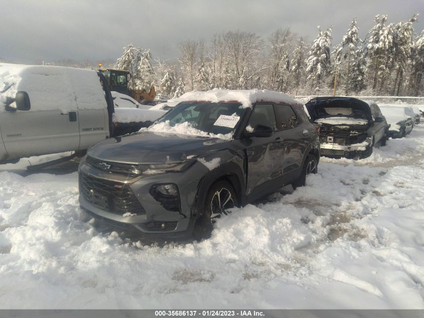 2021 CHEVROLET TRAILBLAZER RS VIN: KL79MUSL9MB110501