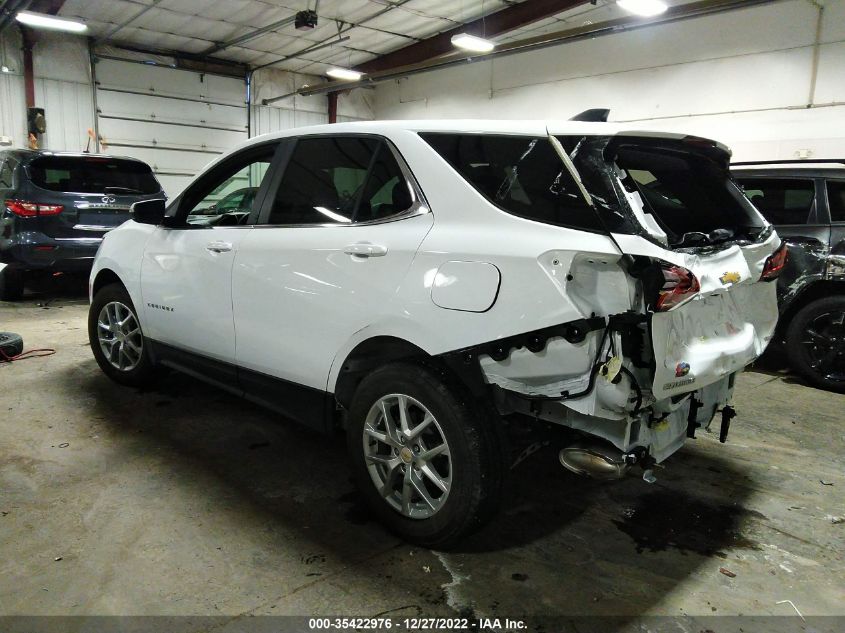 2022 CHEVROLET EQUINOX LT VIN: 3GNAXUEV2NL307246