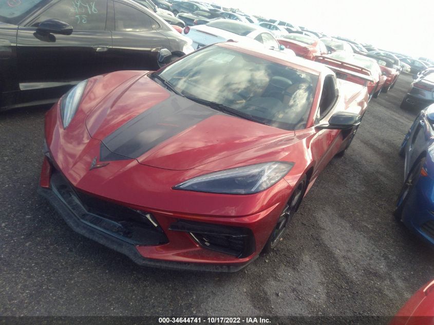 2022 CHEVROLET CORVETTE 2LT VIN: 1G1YB3D46N5101655