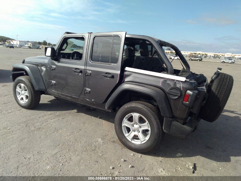 2023 JEEP WRANGLER SPORT S VIN: 1C4HJXDM4PW548659