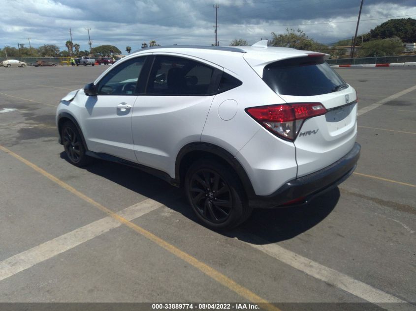 2021 HONDA HR-V SPORT VIN: 3CZRU6H10MM740639