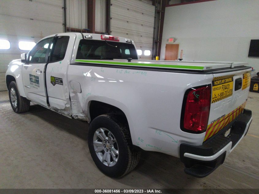 2022 CHEVROLET COLORADO 2WD LT VIN: 1GCHSCEA5N1142281
