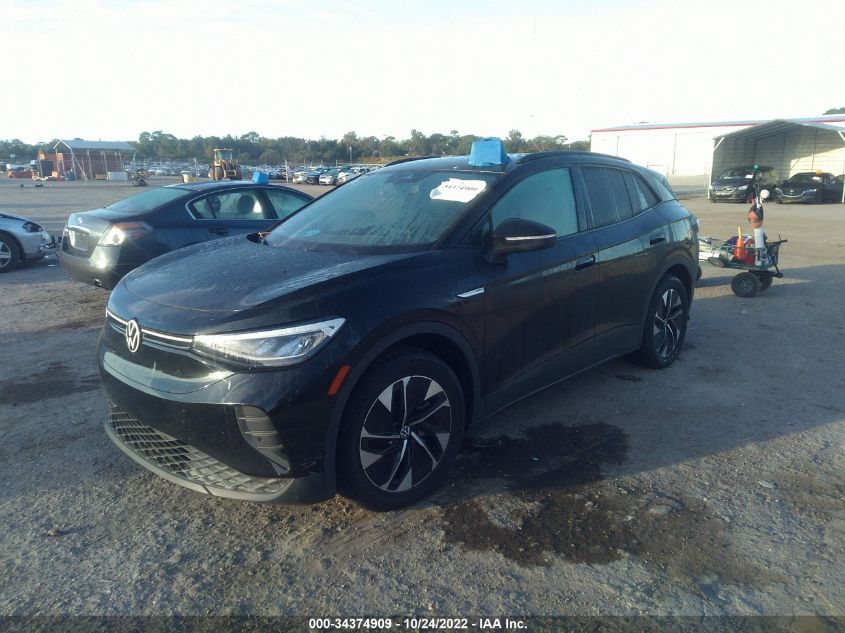 2021 VOLKSWAGEN ID.4 PRO VIN: WVGRMPE29MP039595