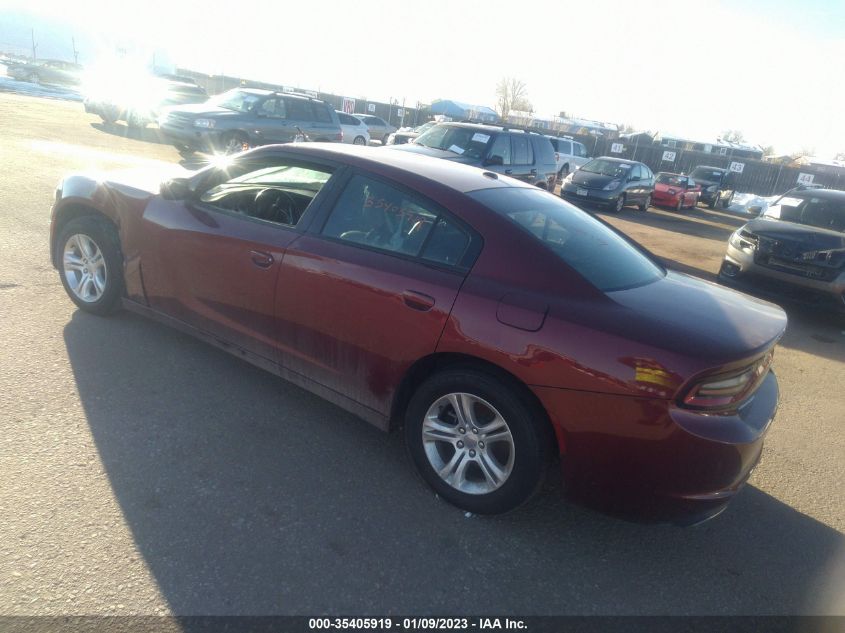 2020 DODGE CHARGER SXT VIN: 2C3CDXBG2LH228056