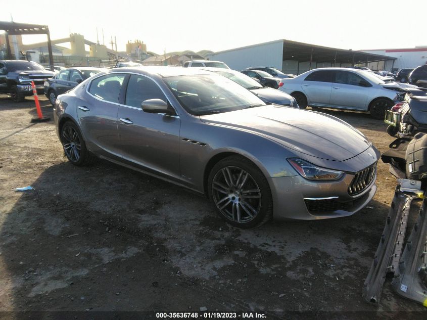 2021 MASERATI GHIBLI S GRANLUSSO VIN: ZAM57YSL6M1362871