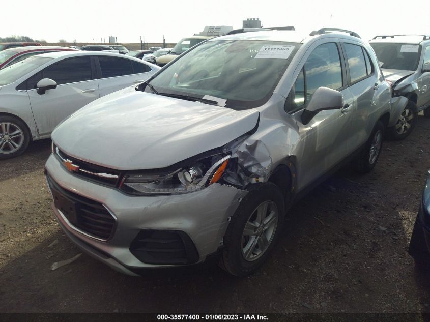 2022 CHEVROLET TRAX LT VIN: KL7CJPSM3NB518308