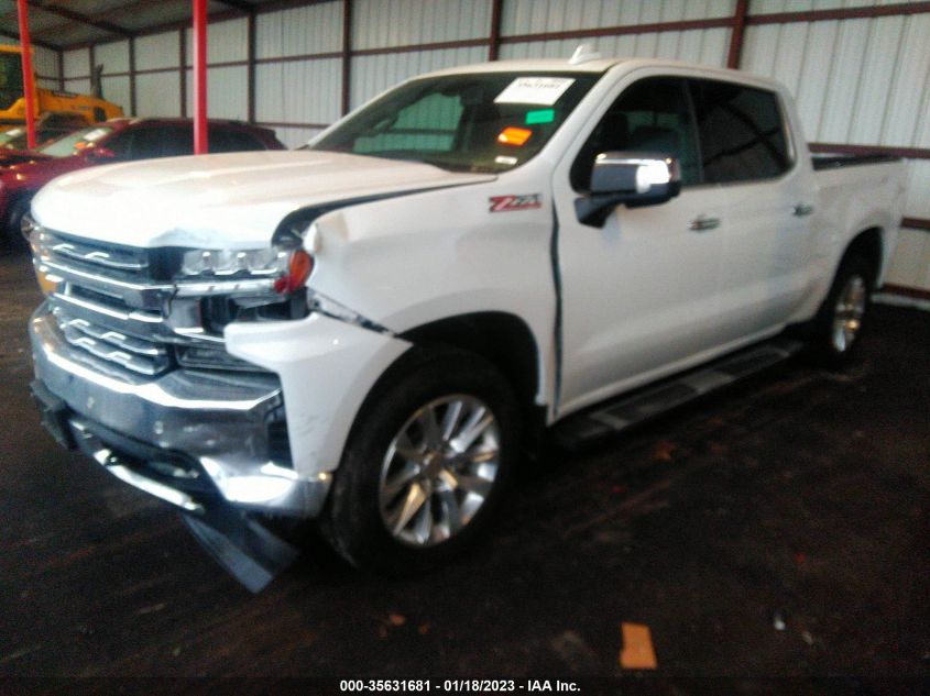 2021 CHEVROLET SILVERADO 1500 LTZ VIN: 3GCUYGED4MG401437
