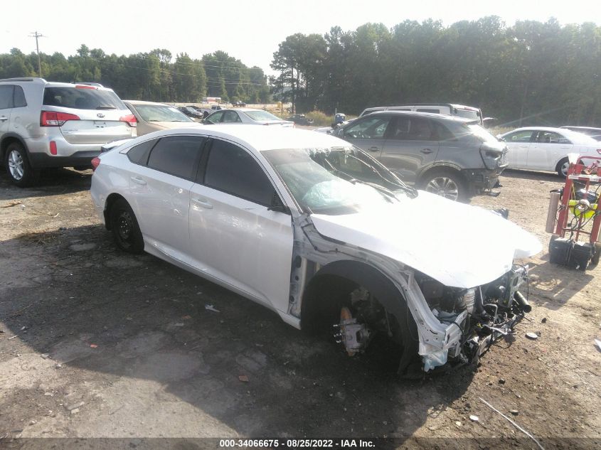 2021 HONDA ACCORD SEDAN SPORT VIN: 1HGCV1F37MA116836