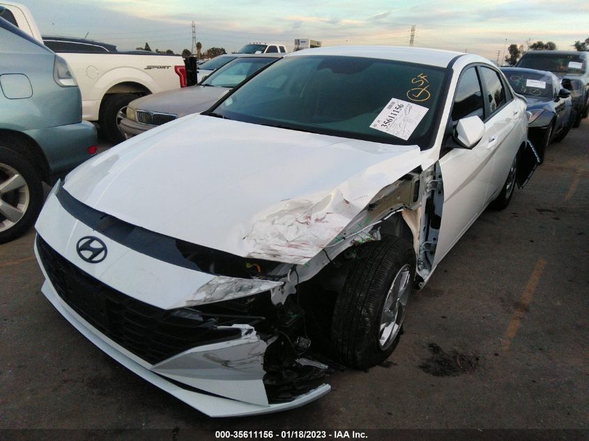 2022 HYUNDAI ELANTRA SE VIN: 5NPLL4AG1NH076327