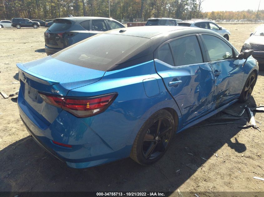 2021 NISSAN SENTRA SR VIN: 3N1AB8DV5MY280922