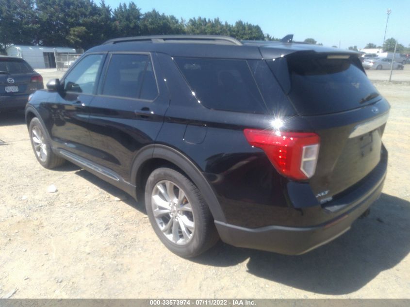 2020 FORD EXPLORER XLT VIN: 1FMSK7DH6LGB09727