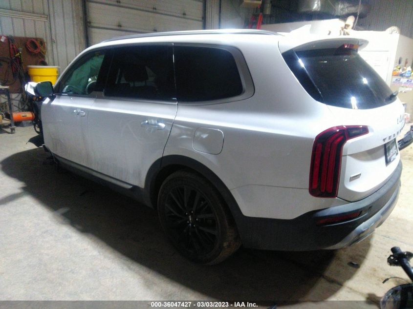 2022 KIA TELLURIDE SX VIN: 5XYP5DHC3NG236424