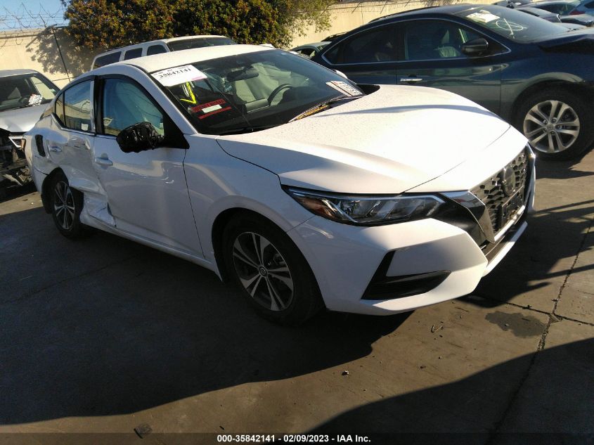 2022 NISSAN SENTRA SV VIN: 3N1AB8CV6NY268443