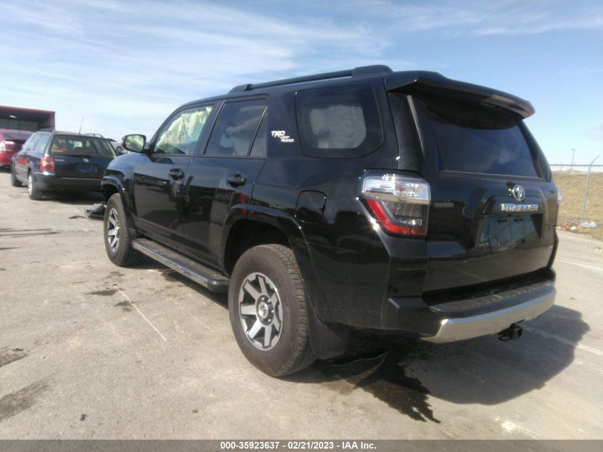 2022 TOYOTA 4RUNNER TRD OFF ROAD PREMIUM VIN: JTERU5JR4N6071871