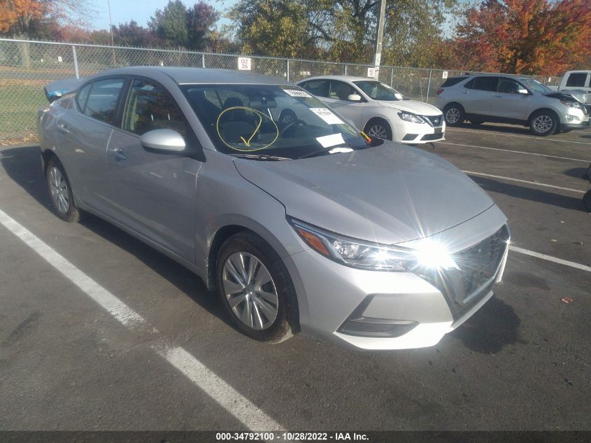 2022 NISSAN SENTRA S VIN: 3N1AB8BV0NY225573