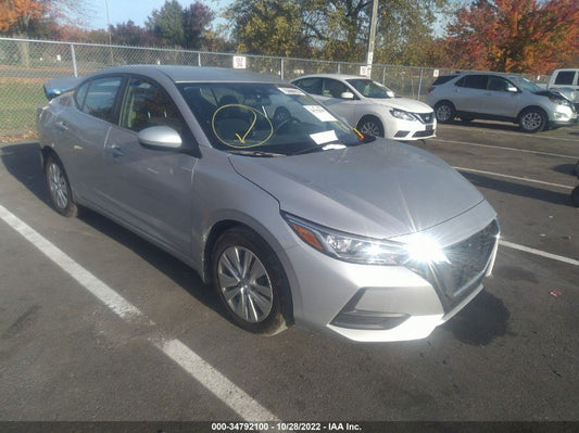 2022 NISSAN SENTRA S VIN: 3N1AB8BV0NY225573