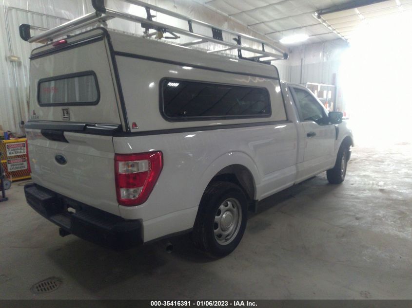 2021 FORD F-150 XL/XLT VIN: 1FTMF1CB5MKE08099