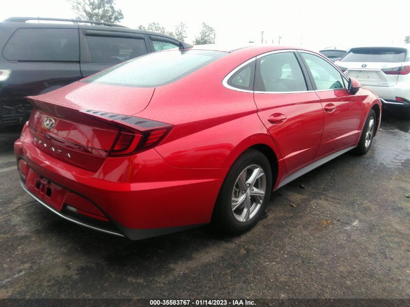 2022 HYUNDAI SONATA SE VIN: 5NPEG4JA7NH147474