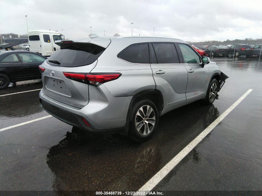 2020 TOYOTA HIGHLANDER XLE VIN: 5TDGZRBH7LS505482