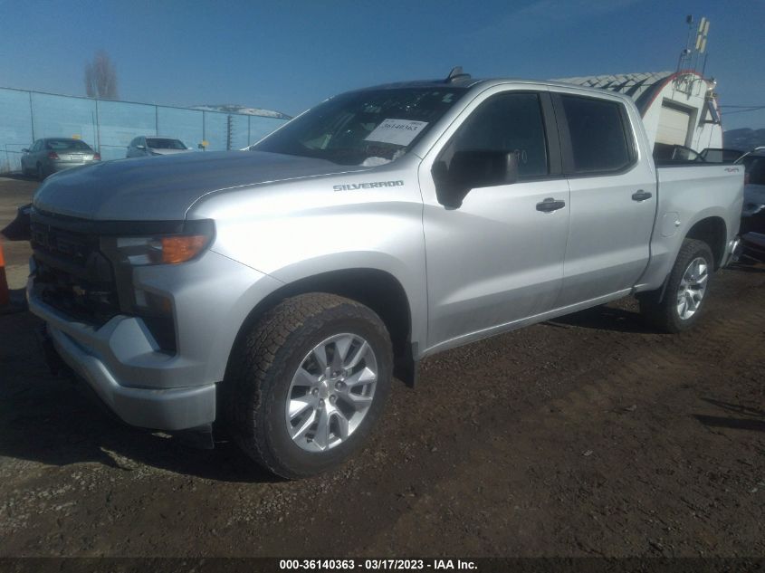 2022 CHEVROLET SILVERADO 1500 CUSTOM VIN: 3GCPDBEK2NG573204