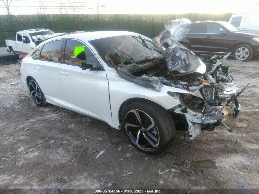 2022 HONDA ACCORD SEDAN SPORT VIN: 1HGCV1F38NA060049