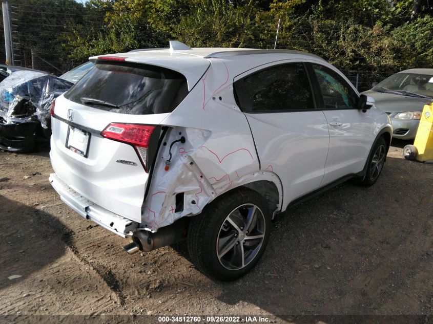 2022 HONDA HR-V EX VIN: 3CZRU6H53NM762266