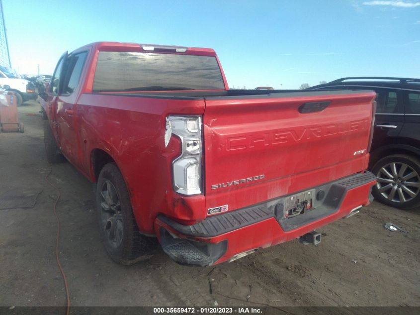 2022 CHEVROLET SILVERADO 1500 LTD RST VIN: 1GCUYEED9NZ221117