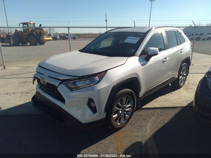 2021 TOYOTA RAV4 XLE PREMIUM VIN: 2T3C1RFV2MW110910