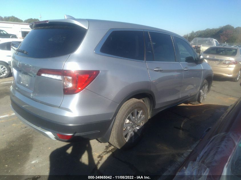 2021 HONDA PILOT EX VIN: 5FNYF5H32MB047633