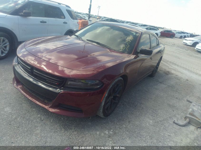 2021 DODGE CHARGER SXT VIN: 2C3CDXBG8MH612781