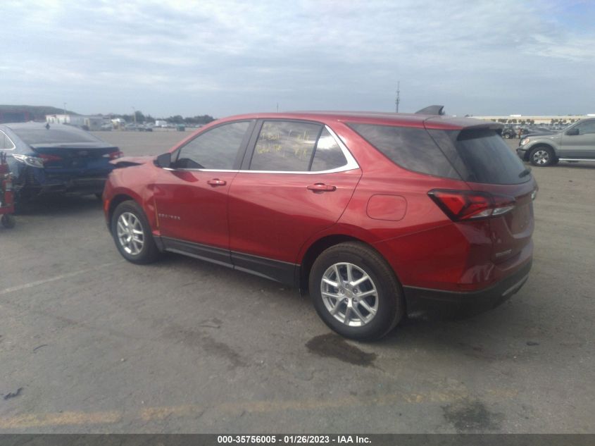 2022 CHEVROLET EQUINOX LT VIN: 3GNAXKEV2NL224811