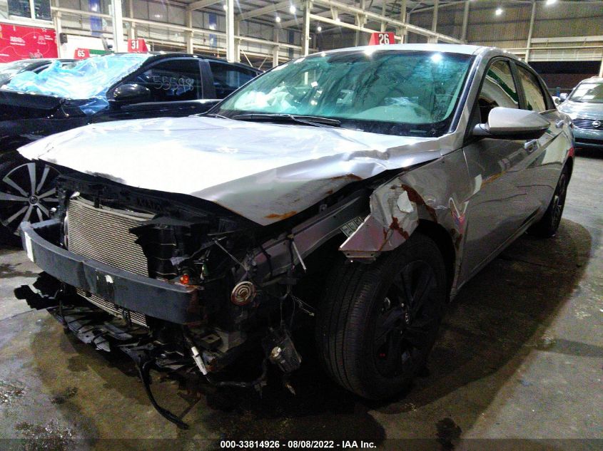 2021 HYUNDAI ELANTRA SEL VIN: 00PLS4AG0MH018338