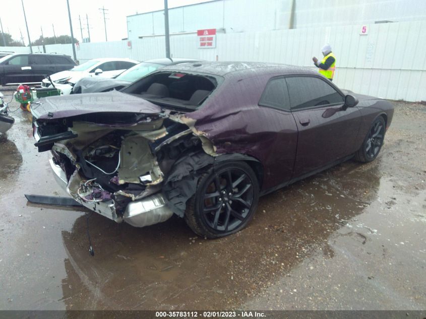 2022 DODGE CHALLENGER GT VIN: 2C3CDZJG4NH215521