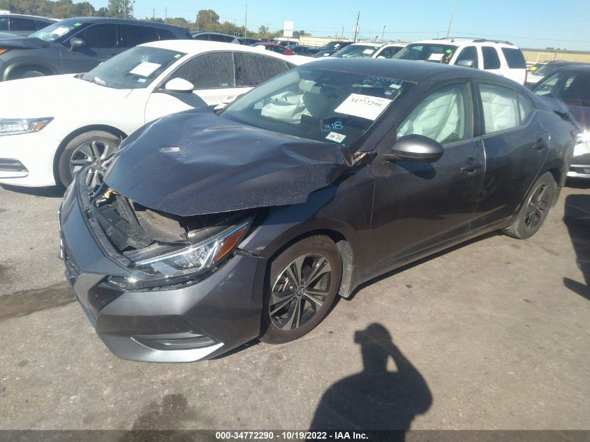 2021 NISSAN SENTRA SV VIN: 3N1AB8CV2MY311318