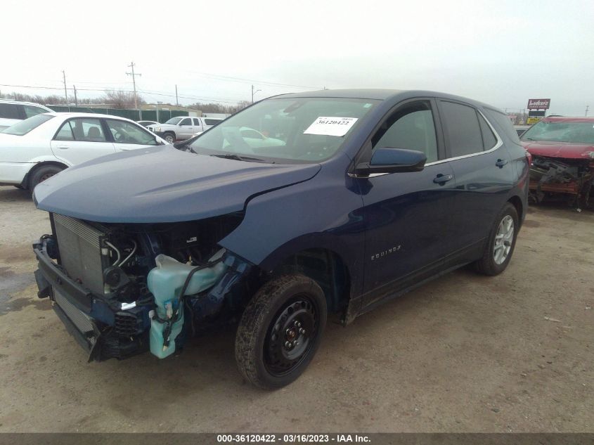 2022 CHEVROLET EQUINOX LT VIN: 3GNAXTEV5NL135241