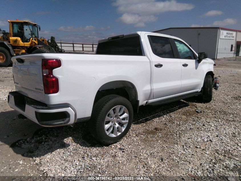 2022 CHEVROLET SILVERADO 1500 CUSTOM VIN: 1GCPDBEK7NZ525259