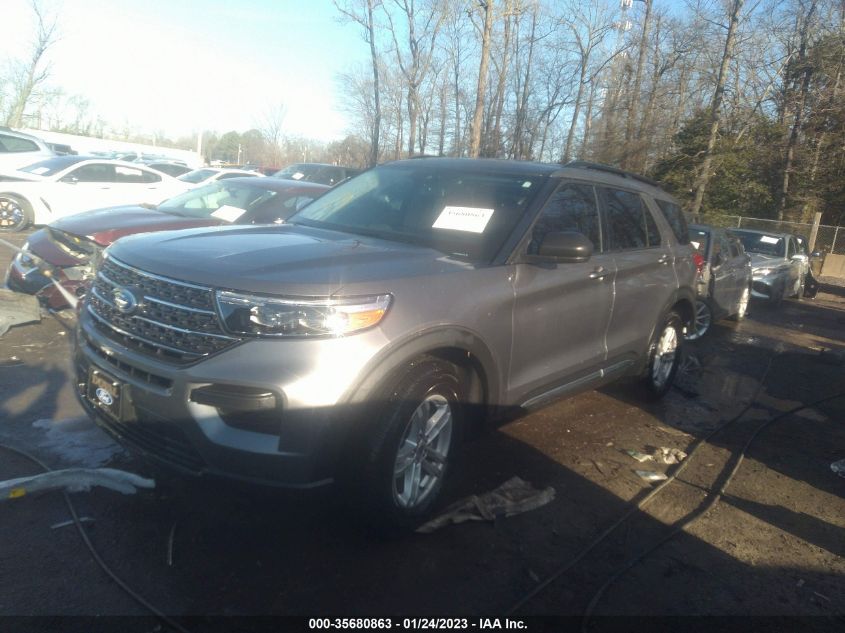 2022 FORD EXPLORER XLT VIN: 1FMSK7DH0NGA11439