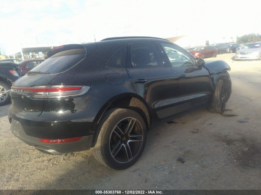 2021 PORSCHE MACAN VIN: WP1AA2A54MLB05697
