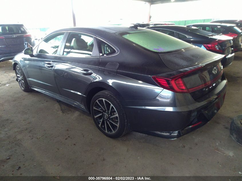 2021 HYUNDAI SONATA LIMITED VIN: 5NPEH4J2XMH097223