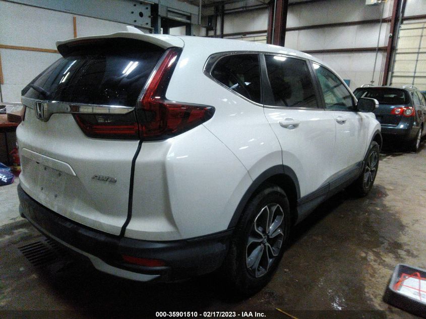 2022 HONDA CR-V EX-L VIN: 2HKRW2H81NH603481