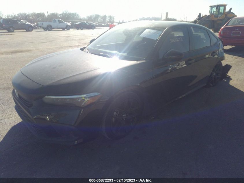 2022 HONDA CIVIC SEDAN SPORT VIN: 2HGFE2F50NH587363